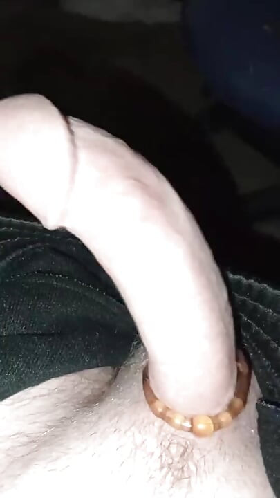 Stroking My Thick 7 Inch Cock