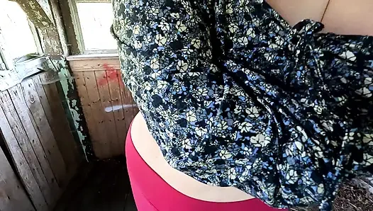 Memeler ve göt verandada şaplak atılıyor