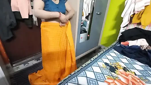 Sarı sari içinde çok güzel yenge