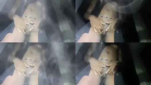 Homemade Amateur slim thick African Ebony Teen Teasing Fat wet Pussy POV Dance