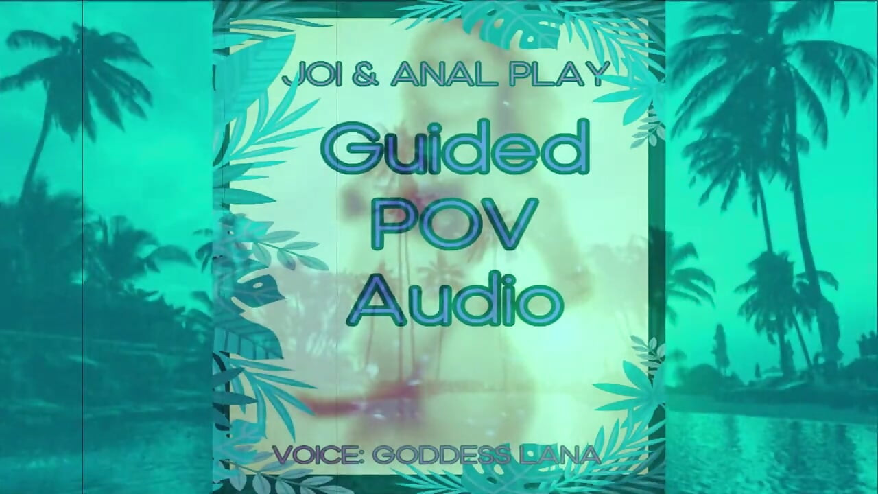 Goddess Has a Strap on JOI and Anal Play POV Instructions