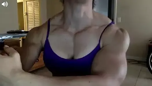 Fbb pecs and biceps on cam