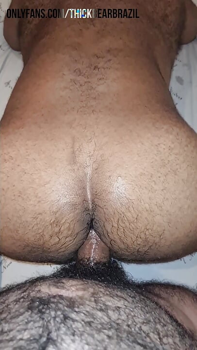 Getting Impaled and Creampied by a Massive Big-Cocked Bear. Rough Raw Anal