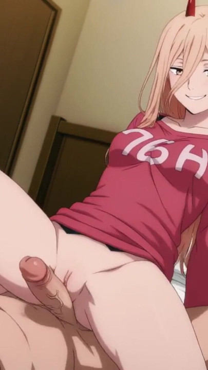 Chainsaw Man Ecchi Movie POWER Anime Hentai Cartoon Naruto Boruto One Piece μεγάλα βυζιά κωλάρα Milf ώριμη καουμπόισσα σκληρό... | Clip 1