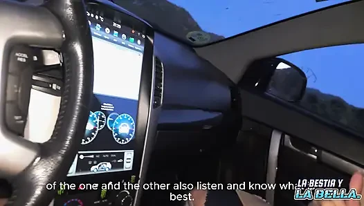 I Have Sex in the Car with My Best Friend's Boyfriend While He Drives Me Home Amateur!!!!