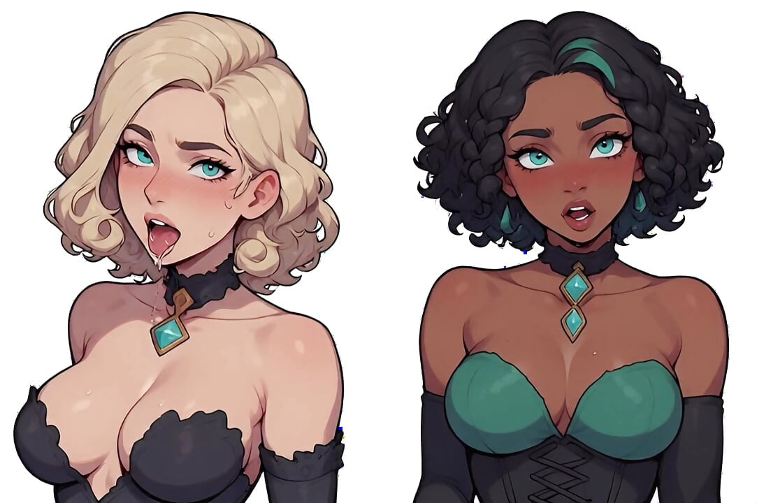 Gorgeous Afro Women in the Cold of Winter, Hentai, artificial intelligence, animation, uncensored
