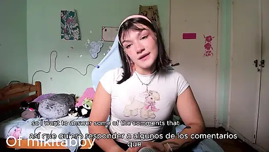 Answering questions of my fans: Worship my big ass miki