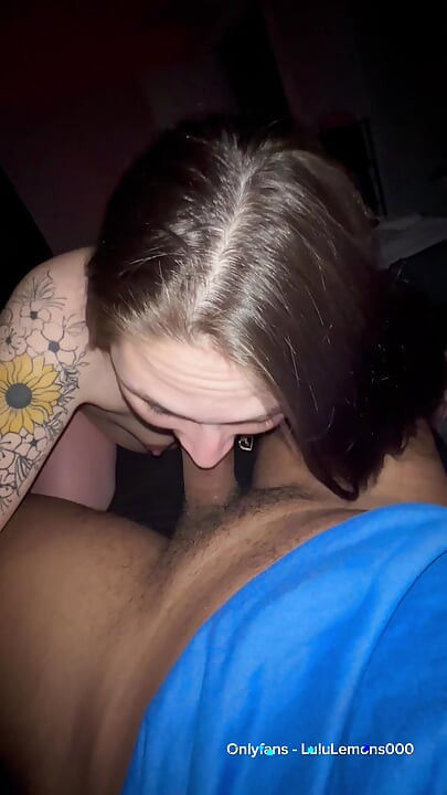 37 weeks pregnant sucking big black dick and balls