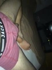Showing off big dick