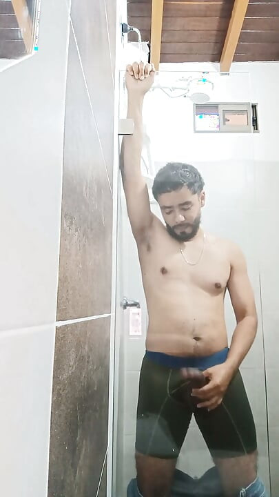 So Hot Masturbating in the Bathroom
