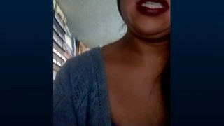 Mexican MILF on workplace makes sexy faces and watch me