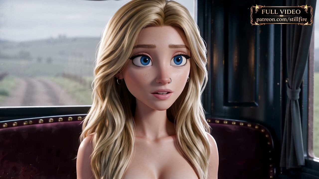 Best phrends ek doosre ko kairij men chherte hain - 3D enimeted lesbiyan phingring