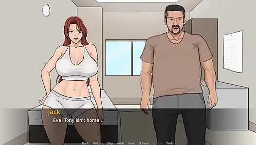 Ekstasi Eva #10 si cewek hot rambut merah selingkuh dari pacar sama ayah tirinya