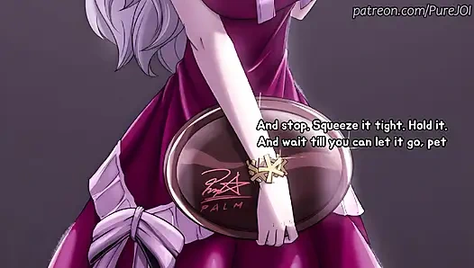 Ты перенес еще одну сессию женского доминирования Mirajane (пытки яиц, инструкция по)