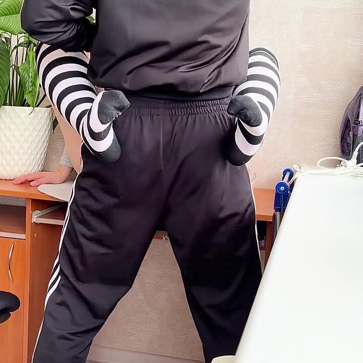 Stepmom Study Help Dry Humping My Cock on Lap