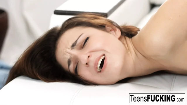 Young Liona wears her high heels for anal sex