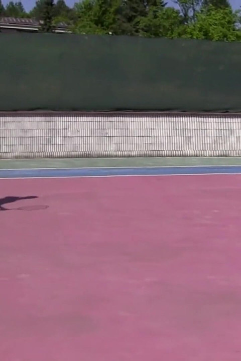 Horny Mixed Double Tennis Match