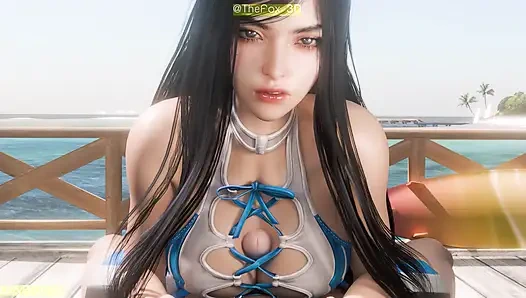 Stellar Blade - Raven в фильме нормальный полный ремикс Цвет WM (без звука) от LazyProcrast Animation 3D хентай