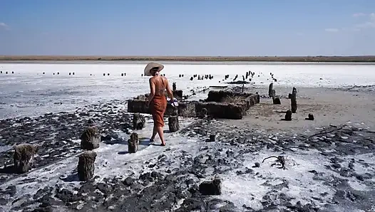 Heilig Schlamm von Elton SaltLake Russland