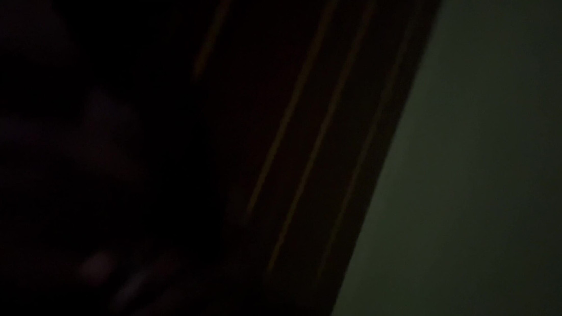 Dark black dick in dark room