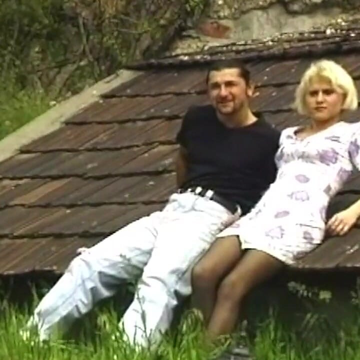 Blonde Amateur Takes Cock on Outdoor Roof