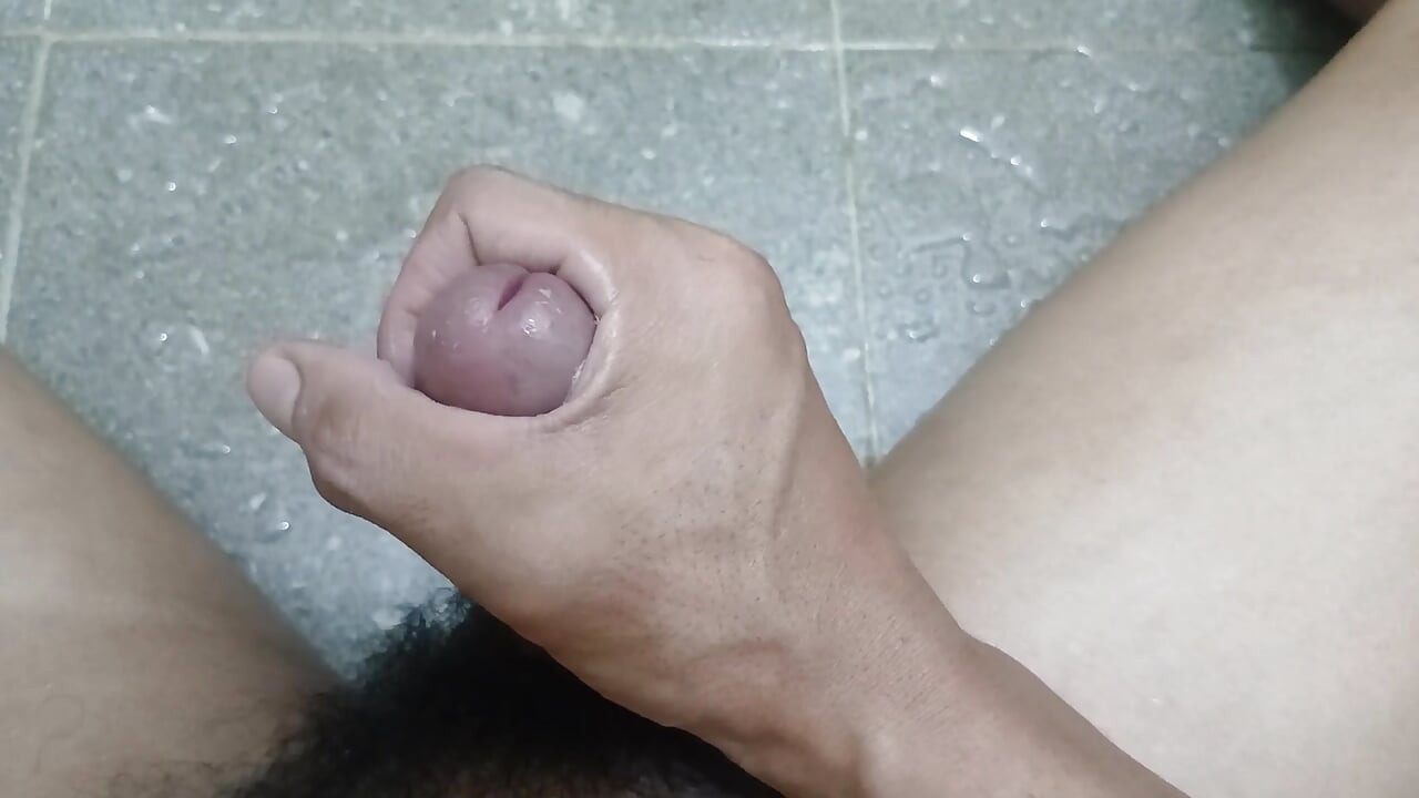 Ind Boy in Bathroom