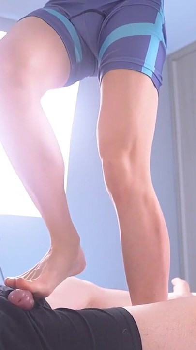 Ključni trenutak iz "Blue Archive Shiroko Cosplay Fuck, Hentai Shemale Cosplayer, Azijski Femboy trans 4"