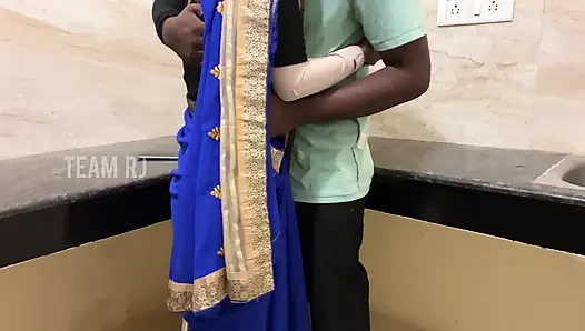 Tamil girl besties sex with best friend in kitchen and get caught