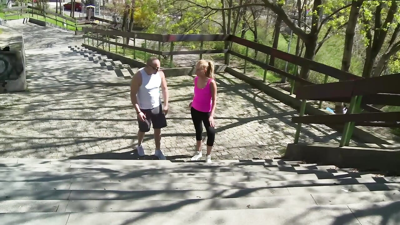 Personal Teen Trainer Intense Workout Fuck