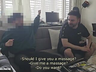 My Straight Best Friend Mert and I hang out and I give him a massage (8. visit)