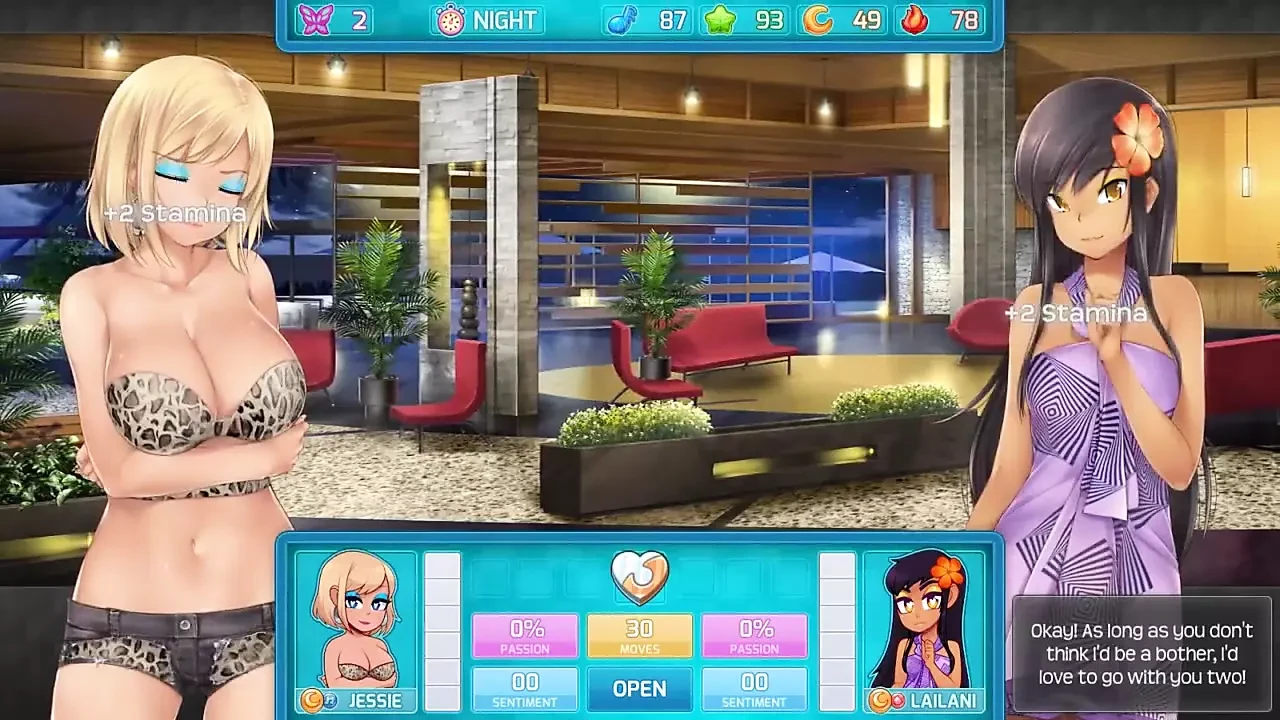 Huniepop 2 - เดทคู่ - ตอนที่ 6 สาวชุดชั้นในเงี่ยนโดย Loveskysan