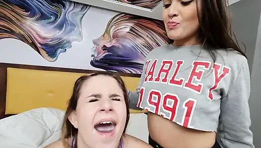 Spitting Gang Bang Party Extreme Spit