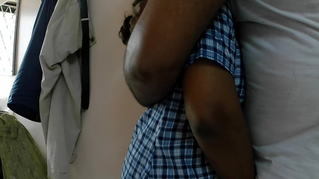 Tamil step father with school girl