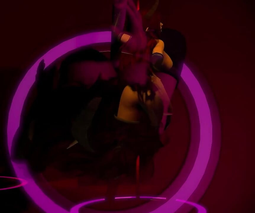 Red Hot Succubus Demon Girl Pole Dancing - 3D Porn