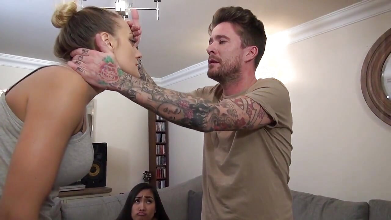 Sweet Asian stepdaughter fucked from her big cock stepdad