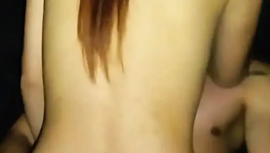 Young Colombian couple fucking in their car in Medellin