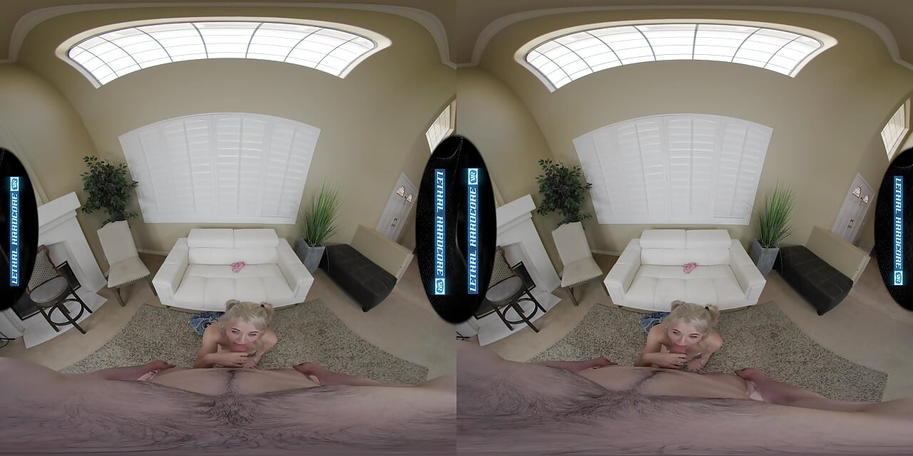 LETHAL HARDCORE VR - Cute College Blondie Gets Back On Cheating BF With YOUR Cock