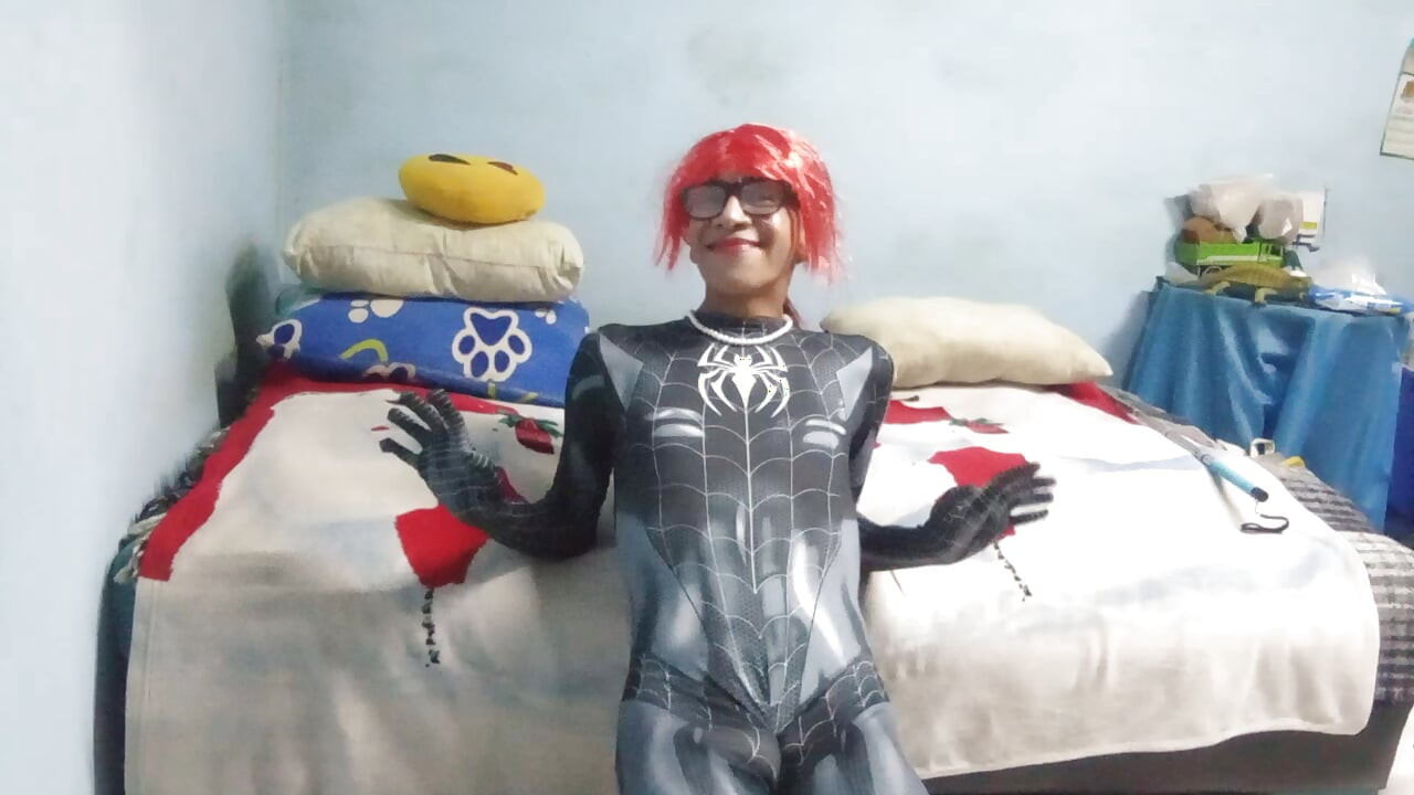 Joselynne Crossdresser In Tight Cosplay Web In Tall Heels Second Part