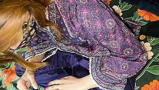 Desi indische stiefSCHWEderin, klares hindi audio stöhnen