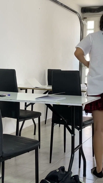 horny student does whatever it takes to not fail | Clip 2