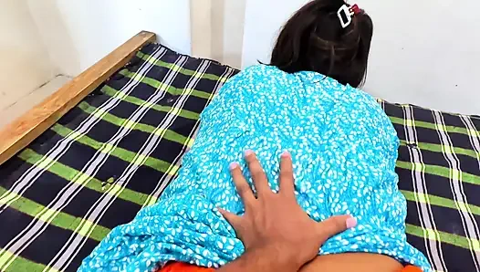 Hintli büyük götlü gelin kayınpederini terk ediyor