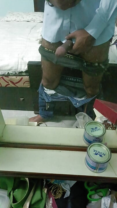 Indian Desi Man show masterbating and sucking with neighbour