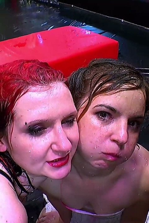 Redhead & Brunette in Extreme Piss & Anal Orgy - Ggg Hardcore