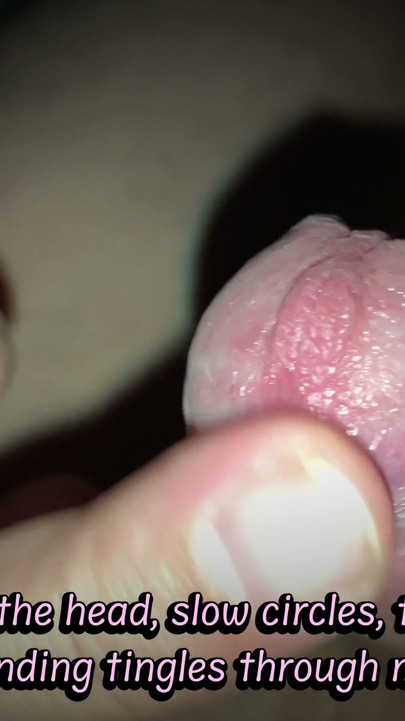Man teaches you how to masturbate - Soft to hard, precum drip, edging and cumshot - For women - ASMR | Clip 1