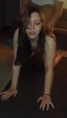 Cute Girlfriend Fucked Doggy