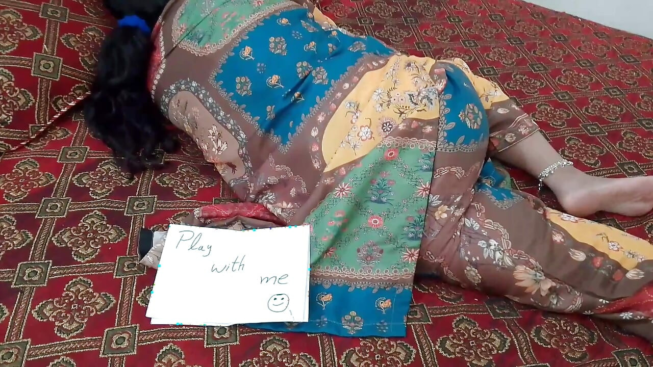 Stepmother invites stepson to play a game on a piece of paper