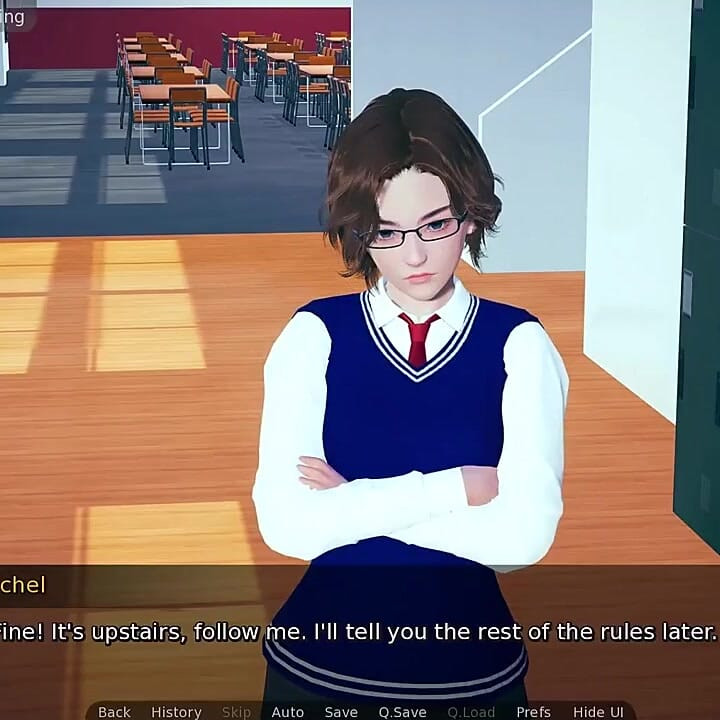Cosy Cafe Part 3 - Sexy Headmistress