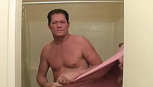 Busty Brunette MILF Gets Pounded Hard in Bed