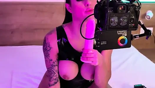 Billie Star ile kamera arkası