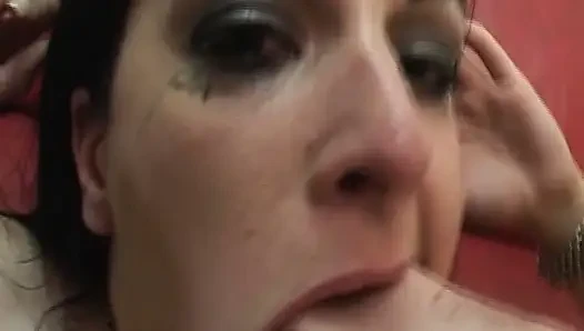 Seductive Brunette MILF Fingers Wet Pussy to Shaking Orgasm